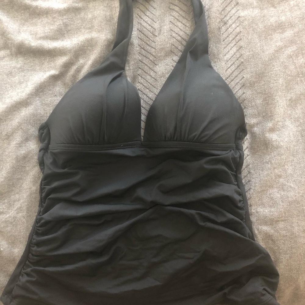 Apt 9 Halter Tankini Swim Top